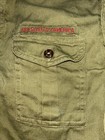 Vintage Olive Green Bsa Boy Scout Long Sleeve Uniform Shirt   20