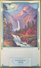 Song Of The Mountain  Vintage 1935 William Thompson Calendar Sample Print