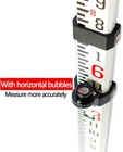 Survey Rod 14-foot Aluminum Grade Rod Grade Rod Grade Stick For Laser Level