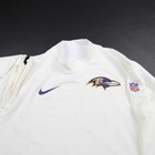 Baltimore Ravens Nike Nfl On Field Dri-fit Long Sleeve Shirt Men s White New