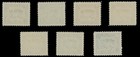 1951  Libya-postage Due Stamps Overprints On British Cyrenaica Nh  Sc   j30-36