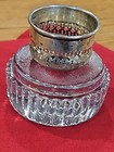 Wallace Sterling Silver  5084 Glass Base Candle Holder Candlestick 16  Grams