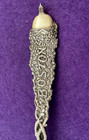 Boston 1773 Tea Party Indians 6  Sterling Souvenir Spoon Gold Dome Shiebler 40g