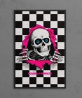 Powell Peralta Checker Ripper Giclee Print Skateboarding Poster 11x17 Wall Art