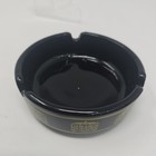 Vintage Golden Nugget Casino Las Vegas  Nevada Black Glass Advertising Ashtray