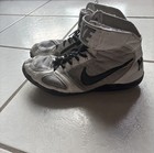 Nike Takedown 4 Wrestling Shoes White Gray Black Size 9