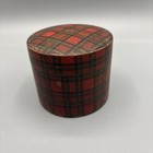 Vintage Tartan Ware  Box Wood  Mauchline