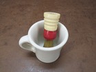 Vintage New Castle Shaving Mug W  Brushes With Ever-ready 100 Shaving Brush 