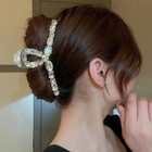 Large Rhinestone Hair Claw Clip Acrylic Jaw Hairpin Fashion Accessories