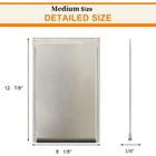 Medium Dog Pet Door Replacement Flap Compatible With Pet Safe  8 1 8    X 12 7 8      