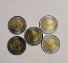 Lot 2024 2025 2026 Canada Unc Color  2 Toonie 5 Coin Sets 
