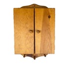 Vintage Wood Key Holder Cabinet Wall Hanging Cottage Grandma Core Cabin Handmade