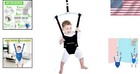 Adjustable Baby Door Jumper   Bouncer Set - Safe  Fun Exerciser For Infants