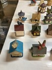 20 Different Lenox Birdhouse Thimbles Porcelain Made Miniatures