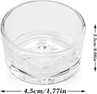 36pack 1 X 2 Inches Clear Glass Tealight Candle Holders use For Weddings Parties