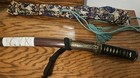Authentic Antique Japanese Wakizashi Sword     Hand-forged Blade With Lacquered Sa