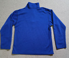 Patagonia Unisex Boy s Blue Striped Quarter Zip Long Sleeve Pullover   Size S