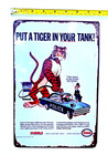 Esso Oil Tin Sign Sign Esso Extra Motor Oil Gas Station Sign Exxon Metal Vintage