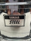 Vtg Yamaha Steel Model Sd-246 Sd246 Snare Drum 14  X 6 1 2  No Heads As Is