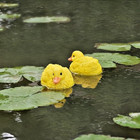 Pool Decorations Outdoor Duck Statue     Small Floating Pond Decor Duck Statues