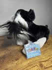 Ganz Webkinz Hm858 King Schnauzer 8  new Stuffed Animal Plush With Sealed Code