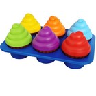 Cupcake Toy Toddler Toy Learning Colors And Shape-shape Sorting Toys For Todd