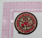 1976 Green Mountain Council Camporee Boy Scout Bsa Patch