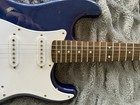 Fender Squire Stratocaster Electric Guitar Blue 2023