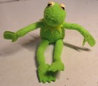Vintage Applause Plush Kermit The Frog Poseable Sad Kermit Mini 7  Plush Felt  3