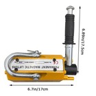 440lbs Steel Magnetic Lifter Metal Permanent Lifting Magnet Crane Hoist 200kg
