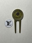 Rare Louis Vuitton Golf Divot Tool   1  Coin Style Golf Marker - A Beauty 