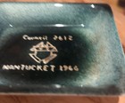 Antique 1966 Nantucket Council Old Spouter Gallery Pottery Tray St Mary Knights 