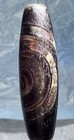 Tibetan Universal Spiral  Old Agate  Dzi Bead  Translucent  Nice Weathering     