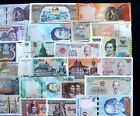 Lots 30 Different Foreign Banknotes World Paper Money Collections Currency Gift
