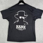 Vintage Hank Williams Jr Shirt 1992 Hotel Whiskey Tour Men   s Large Single Stitch