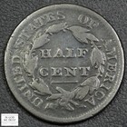 1809 Classic Head Copper Half Cent 1 2c