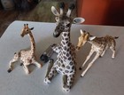Hand Painted Giraffe Family Resin Sculptures Large By Country Arts