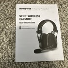 Howard Leight By Honeywell Sync Wireless Earmuff  slc80 31db  Class 5 