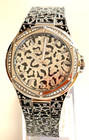 Michael Kors Mk7408 Lennox Animal Pav   Silver-tone Ladies Watch Bnwt G box  550