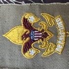 Boy Scout     Combination Insignia Patch First Class Scribe Rank Badge Scouts Bsa