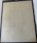 1908 Southern Association Of Baseball Clubs Blank Contact League Affidavit