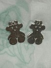Tous Earrings 925 Silver Bear Design Elegant Jewelry Accessories Cute E616