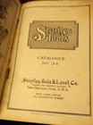 1912 Original Stanley Tools Catalog Book Planes Chisels No 34