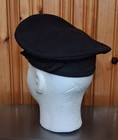 Vintage Wwii 1950s Us Navy Wool Flat Hat Donald Duck Sailor Cap Tally Size 7