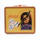Child s Play Chucky Good Guys Retro Metal Lunchbox With Beverage Container
