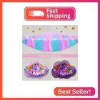 Unicorn Castle Stuffed Animals Net Or Hammock Kids Toy Storage Organizer With Le