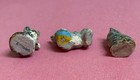 Vintage Tabby Cat Antique Composition Set Of 3 Miniature Figurines Germany Rare