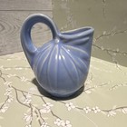 Johnson City  Tennessee Blue Souvenir Mini Pottery Pitcher Jug
