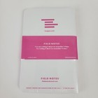 Field Notes Teague Edition 2018 Sealed 2 Pack  Pink White  48 Pages Graph Paper 
