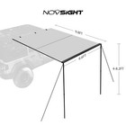 Novsight 6 6x9 8ft Car Side Awning Rooftop Tent Suv Truck Camping Travel Hiking